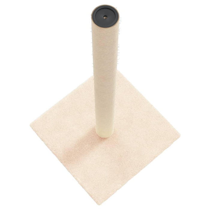 Cat Scratching Post in Cream - Little and Giant Explorers vidaXL