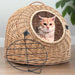 Cat Transporter in Natural Willow - Little and Giant Explorers vidaXL