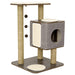 Cat Tree House 'Molly' in Grey - Little and Giant Explorers Jack and Vanilla