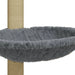 Cat Tree with Sisal Scratching Post Light Grey 74 cm - Little and Giant Explorers vidaXL