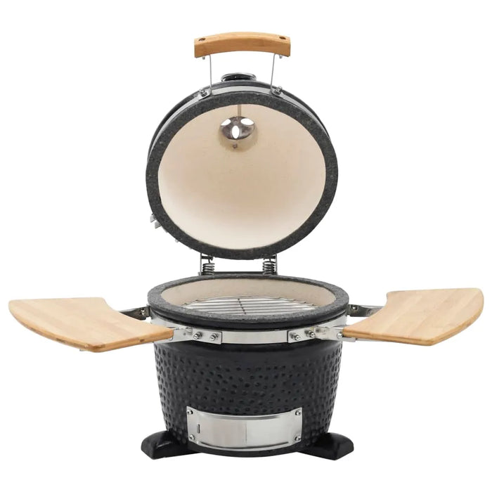 Ceramic Kamado Barbecue Grill Smoker 44cm - Little and Giant Explorers vidaXL