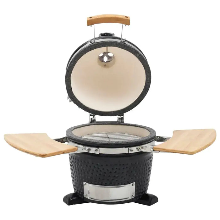 Ceramic Kamado Barbecue Grill Smoker 44cm - Little and Giant Explorers vidaXL