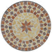 Ceramic Mosaic Bistro Table in Terracotta and White (Ø50 x 70cm) - Little and Giant Explorers vidaXL