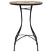 Ceramic Mosaic Bistro Table in Terracotta and White (Ø50 x 70cm) - Little and Giant Explorers vidaXL