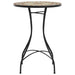 Ceramic Mosaic Bistro Table in Terracotta and White (Ø50 x 70cm) - Little and Giant Explorers vidaXL