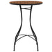 Ceramic Mosaic Bistro Table in Terracotta (Ø50 x 70cm) - Little and Giant Explorers vidaXL