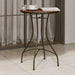 Ceramic Mosaic Bistro Table in Terracotta (Ø50 x 70cm) - Little and Giant Explorers vidaXL