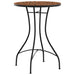 Ceramic Mosaic Bistro Table in Terracotta (Ø50 x 70cm) - Little and Giant Explorers vidaXL