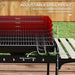 Charcoal BBQ Grill – 5-Position Height | 1800cm² Cooking Area OUTSUNNY - Little and Giant Explorers Outsunny