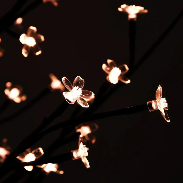 Cherry Blossom LED Tree in Warm White with 368 LEDs 300cm - Little and Giant Explorers vidaXL