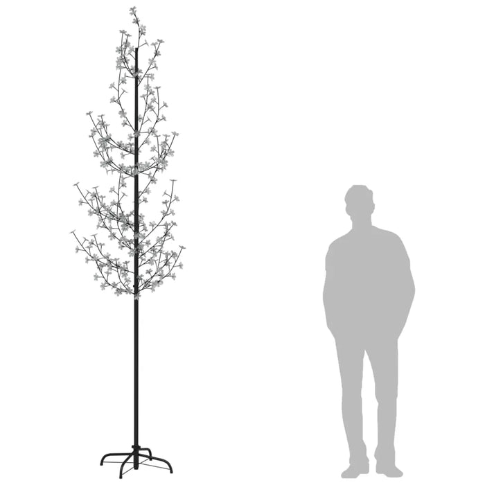 Cherry Blossom LED Tree in Warm White with 368 LEDs 300cm - Little and Giant Explorers vidaXL