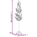 Cherry Blossom LED Tree in Warm White with 368 LEDs 300cm - Little and Giant Explorers vidaXL