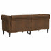 Chesterfield Plush Sofa – Brown Faux Leather | Classic Button-Tufted Design VIDAXL - Little and Giant Explorers