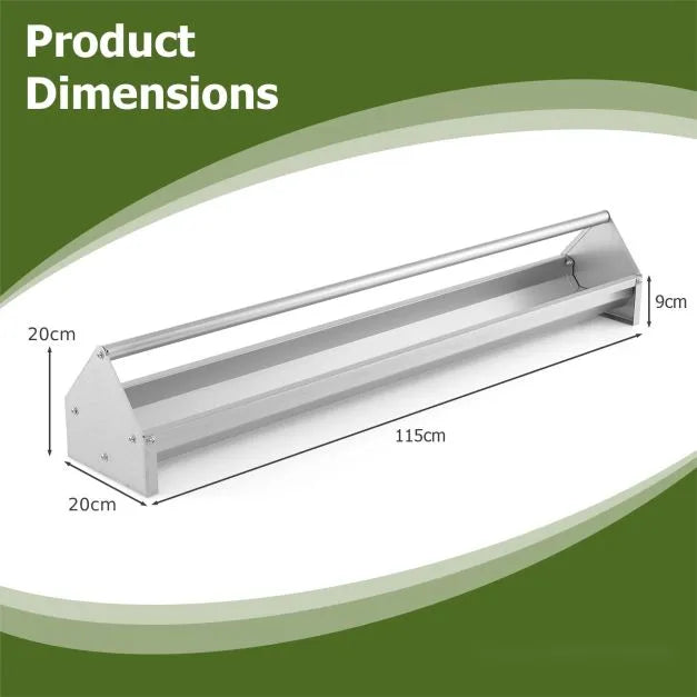 Chicken Feeding Trough with Crossbar and Drainage Holes 15 L - Little and Giant Explorers Costway