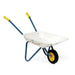 Child Size Wheelbarrow Metal Construction | Easy-Grip Handles and Single Front Wheel - Little and Giant Explorers Vilac