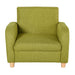 Children's Armchair Mini Sofa in Green - Little and Giant Explorers HOMCOM