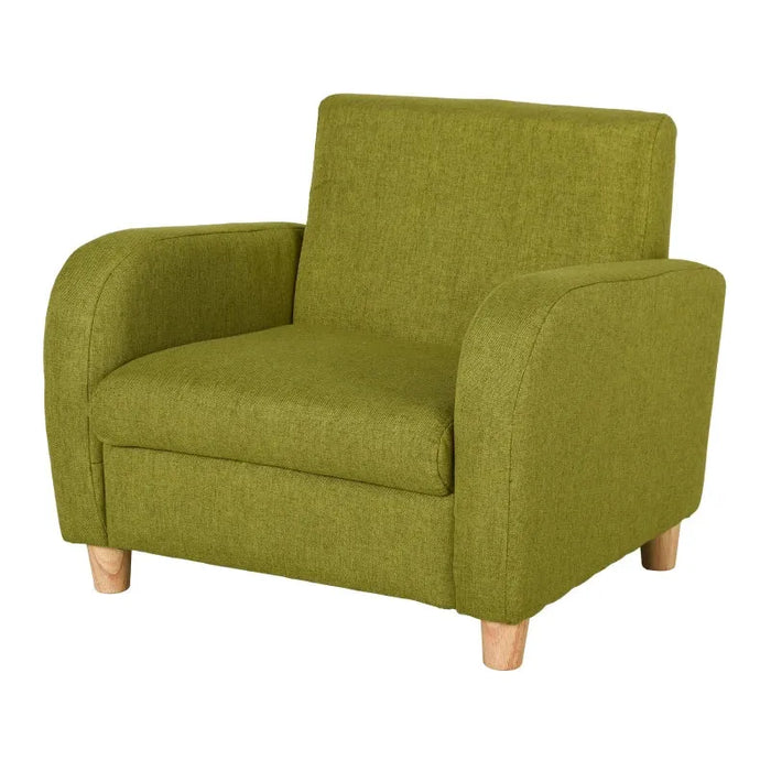 Children's Armchair Mini Sofa in Green - Little and Giant Explorers HOMCOM