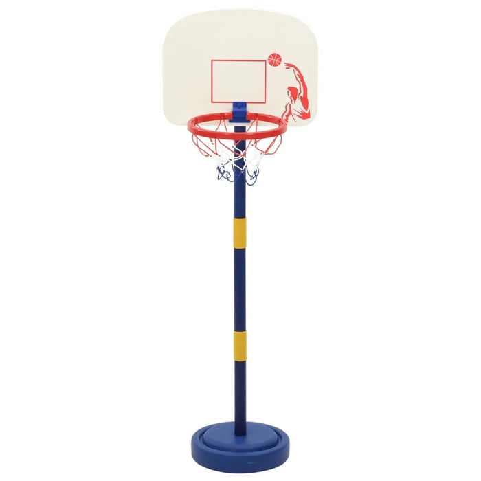 Children's Basketball Stand with Ball and Pump | 90/121 cm - Little and Giant Explorers vidaXL