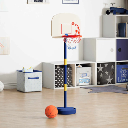 Children's Basketball Stand with Ball and Pump | 90/121 cm - Little and Giant Explorers vidaXL