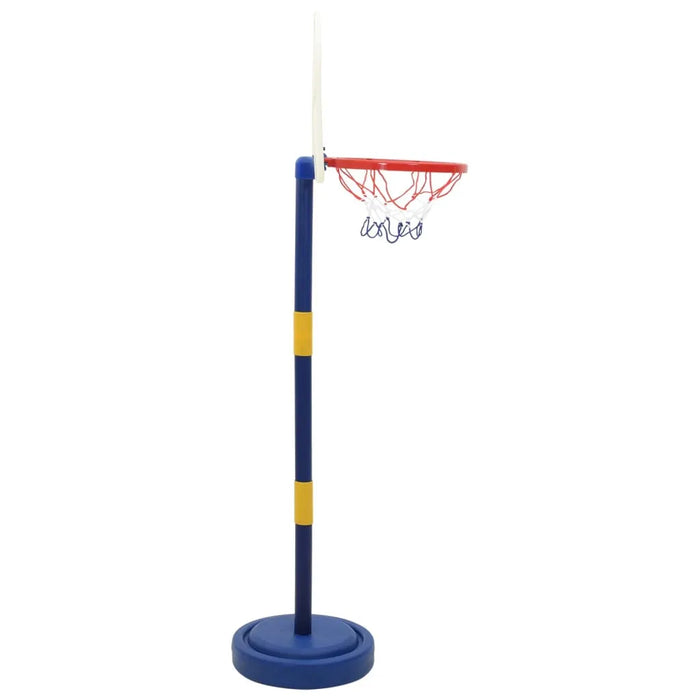 Children's Basketball Stand with Ball and Pump | 90/121 cm - Little and Giant Explorers vidaXL