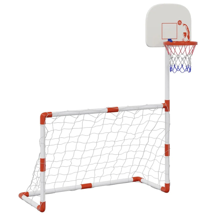 Children's Football and Basketball Set with Balls (98 x 50 x 70cm) - Little and Giant Explorers vidaXL