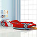 Children's Race Car Bed in Red (90 x 200cm) - Little and Giant Explorers vidaXL