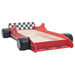 Kids Race Car Bed in Red (90 x 200cm) - Little and Giant Explorers vidaXL