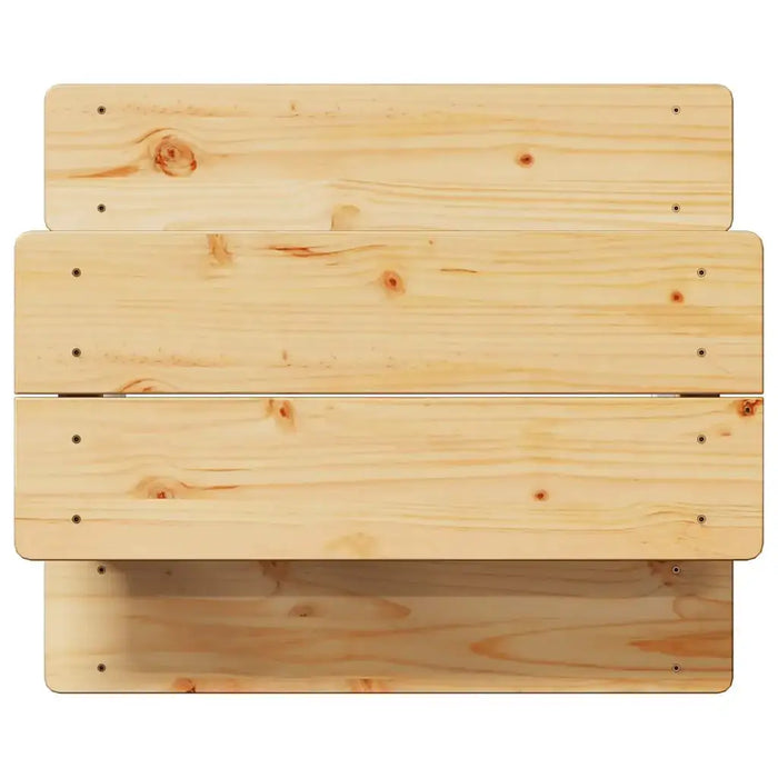 Children’s Table with Benches - White Solid Pine Wood | Durable Rustic Indoor Furniture VIDAXL - Little and Giant Explorers vidaXL