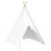 Children's Teepee Tent | Cotton Canvas with 250 Ball Pool Balls (Pink Edition) - Little and Giant Explorers vidaXL