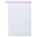 Children Tiltable Drawing Desk in Pink and White - Little and Giant Explorers vidaXL