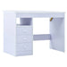 Children Tiltable Drawing Study Desk in White - Little and Giant Explorers vidaXL