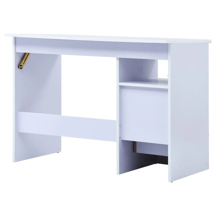 Children Tiltable Drawing Study Desk in White - Little and Giant Explorers vidaXL