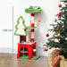 Christmas Cat Tree – Festive Multi-Level Cat Tower | Scratching Posts and Toys PAWHUT - Little and Giant Explorers PawHut