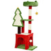 Christmas Cat Tree – Festive Multi-Level Cat Tower | Scratching Posts and Toys PAWHUT - Little and Giant Explorers PawHut