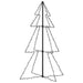 Christmas Cone Tree 160 LEDs in Cold White (78 x 120cm) - Little and Giant Explorers vidaXL