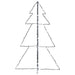 Christmas Cone Tree 160 LEDs in Cold White (78 x 120cm) - Little and Giant Explorers vidaXL