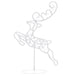 Christmas Flying Reindeer and Sleigh Decoration | Warm White 72 LED Lights VIDAXL - Little and Giant Explorers vidaXL