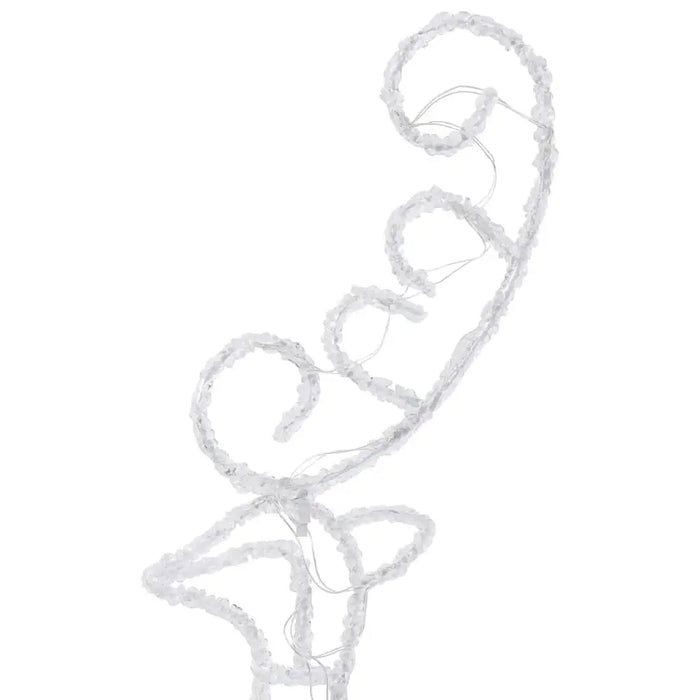 Christmas Flying Reindeer and Sleigh Decoration | Warm White 72 LED Lights VIDAXL - Little and Giant Explorers vidaXL