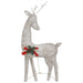 Christmas Reindeer Family in Gold Warm and White Mesh - Little and Giant Explorers vidaXL