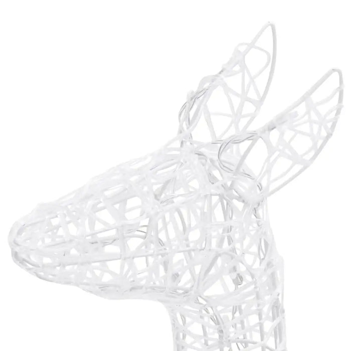 Christmas Reindeer Family Lights | 3-Piece Cold White LED Acrylic Set VIDAXL - Little and Giant Explorers vidaXL