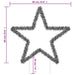 Christmas Star Light Decoration - Warm White | 80 LEDs and Pine Needle Frame VIDAXL - Little and Giant Explorers vidaXL