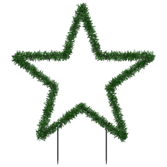 Christmas Star Light Decoration - Warm White | 80 LEDs and Pine Needle Frame VIDAXL - Little and Giant Explorers vidaXL
