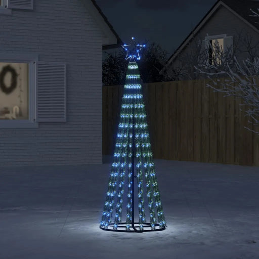 Christmas Tree Light Cone with 275 LEDs Blue 180cm - Little and Giant Explorers vidaXL