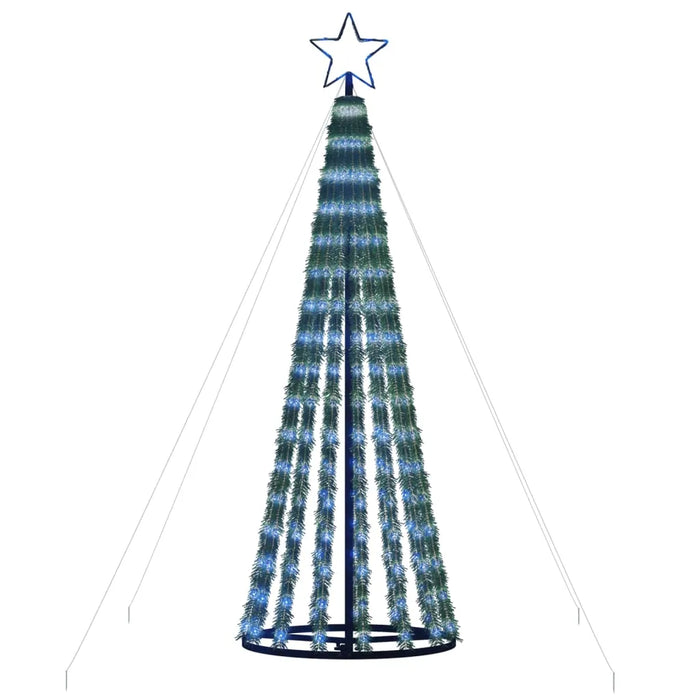 Christmas Tree Light Cone with 275 LEDs Blue 180cm - Little and Giant Explorers vidaXL