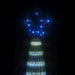 Christmas Tree Light Cone with 275 LEDs Blue 180cm - Little and Giant Explorers vidaXL