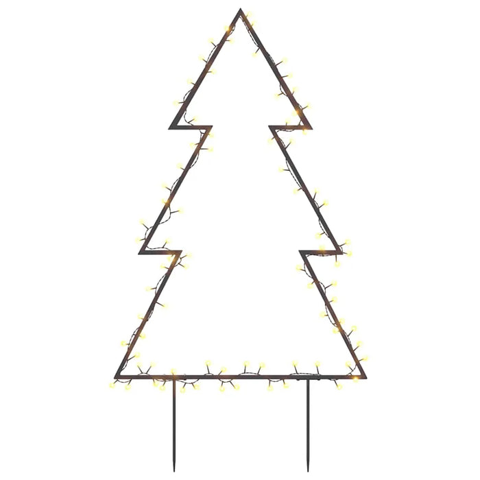 Christmas Tree Light Decoration - Warm White | 80 LEDs and Ground Spikes VIDAXL - Little and Giant Explorers vidaXL