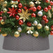 Christmas Tree Skirt in Brown (Ø54 x 19.5cm) - Little and Giant Explorers vidaXL