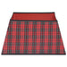 Christmas Tree Skirt in Red and Black (48 x 48 x 25cm) - Little and Giant Explorers vidaXL