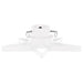 Christmas Tree Stand in White (47 x 47 x 13.5cm) - Little and Giant Explorers vidaXL