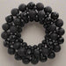 Christmas Wreath in Black with 82 Christmas Balls 45cm - Little and Giant Explorers vidaXL